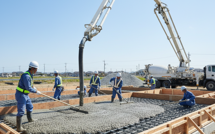桧家住宅の基礎工事を徹底解説!ベタ基礎の安心と工程の注意点